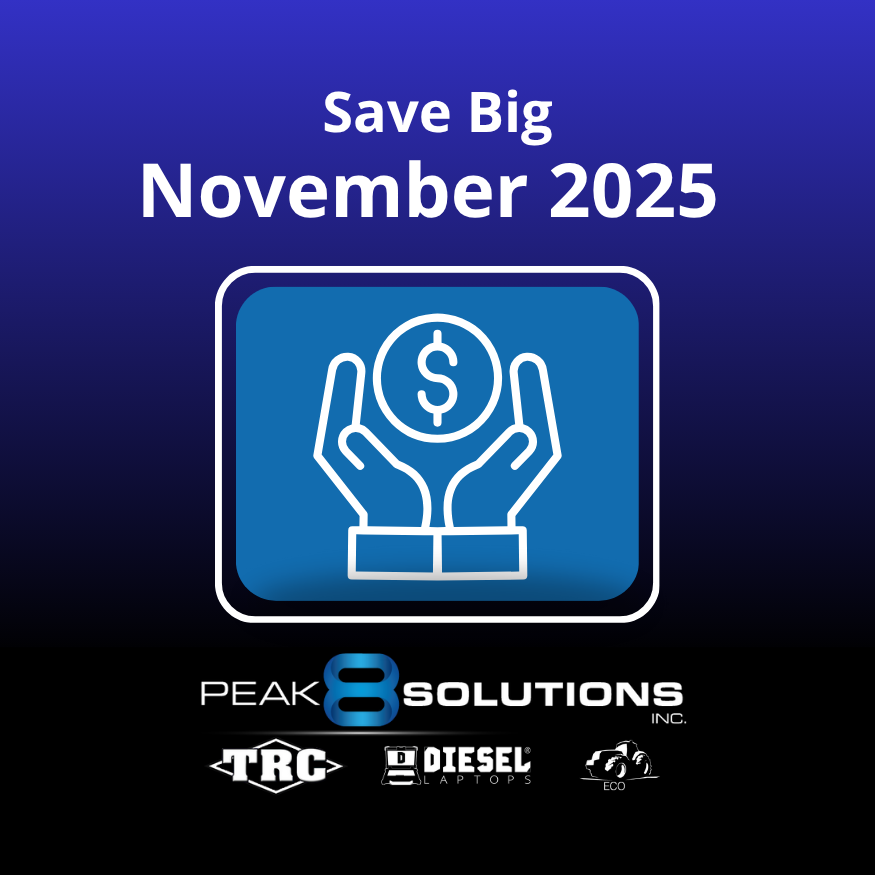 November Equipment Promotions — Save Big Before Year-End
